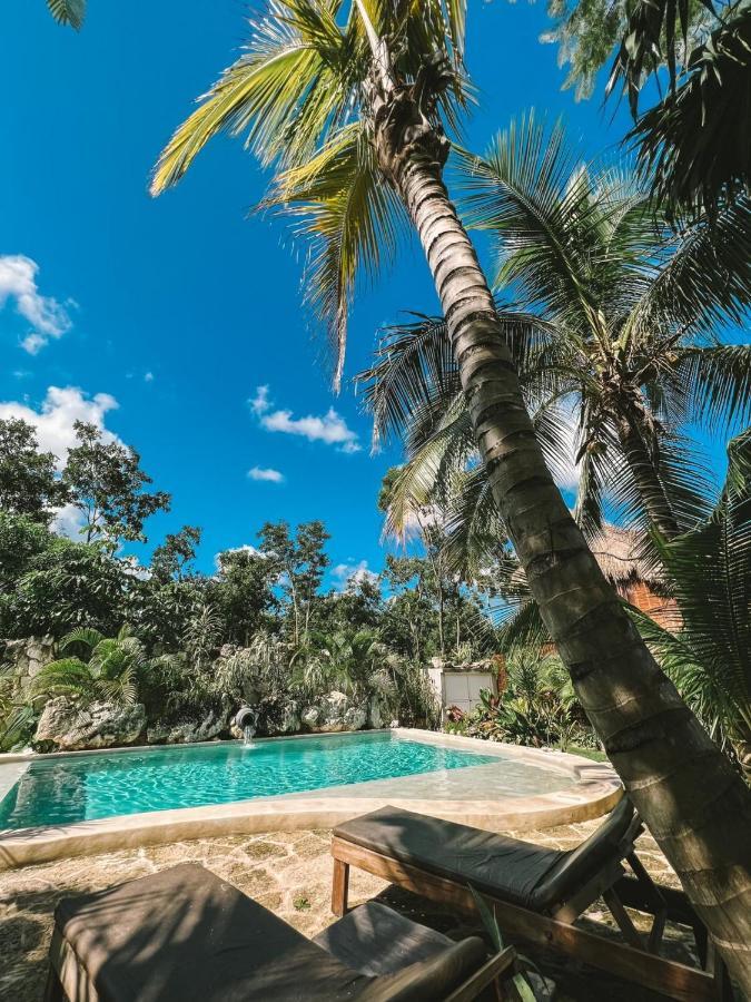 Hotel Zamunda Garden View Tulum Exterior foto